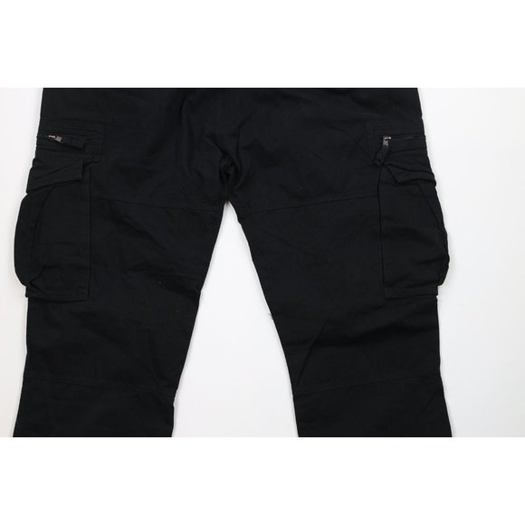 Vintage 90s Marithe Francois Girbaud Mens 42x34 Regular Fit Strap Cargo Pants - Picture 12 of 13